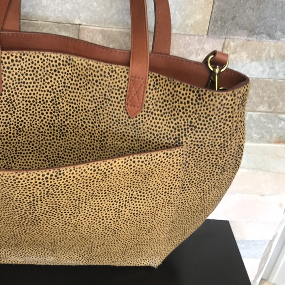 🎁MADEWELL The Medium Transport Tote: Printed Calf - Picture 6 of 12